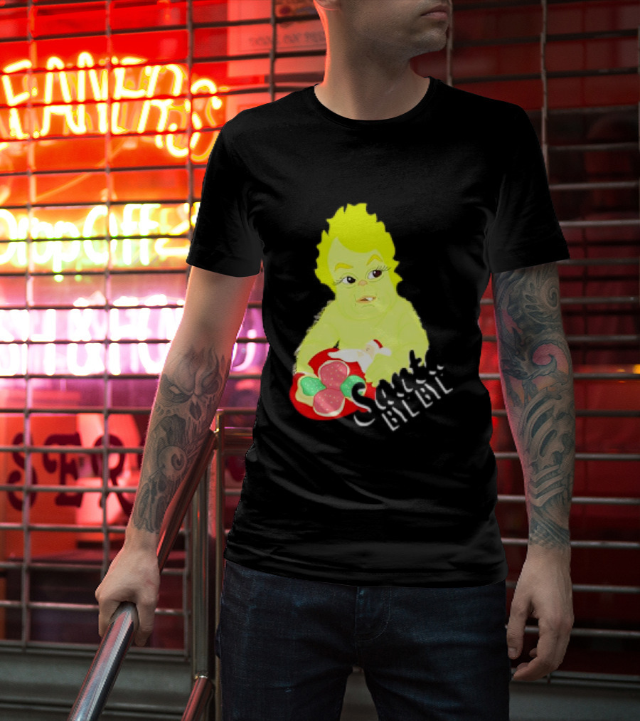 Retro Baby Grinch Santa Bye Bye T-Shirt