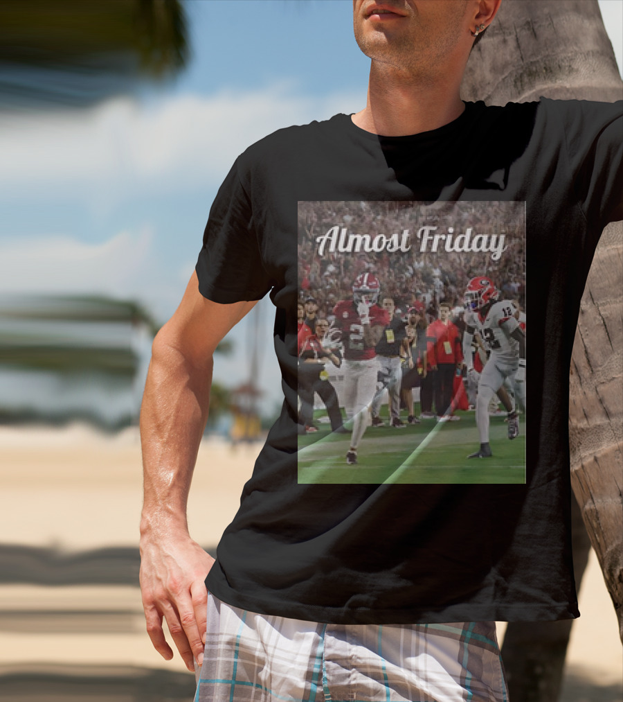 Almost Friday Ryan Williams Alabama Football Action T-Shirt