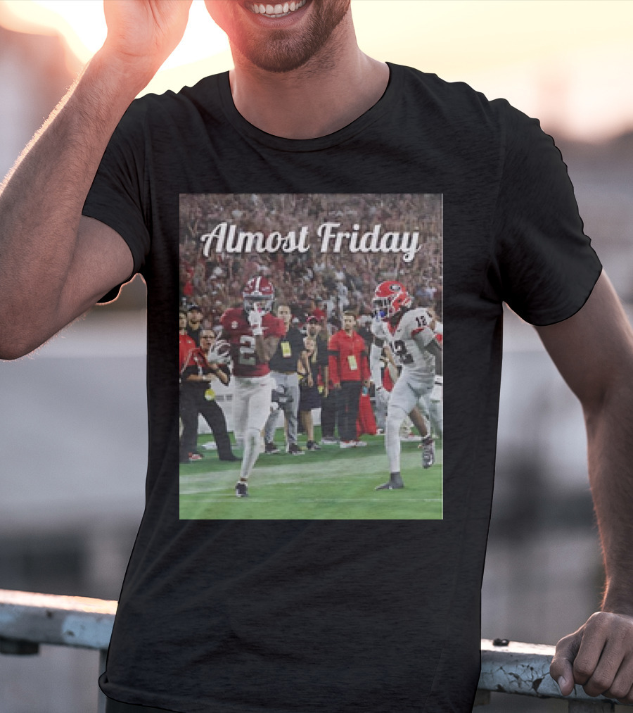 Almost Friday Ryan Williams Alabama Football Action T-Shirt