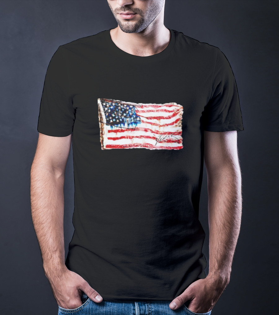 Mezak Art Old Glory US Flag Classic American T-Shirt