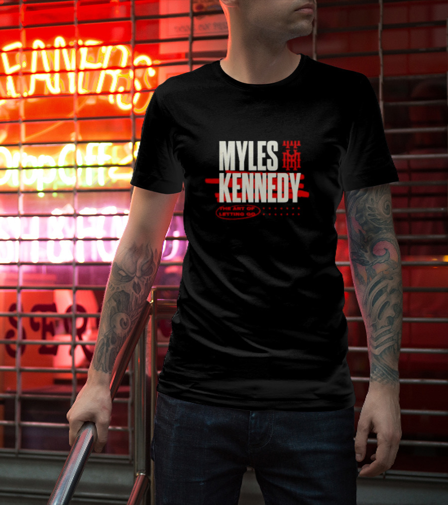 Myles Kennedy The Art Of Letting Go Retro T-Shirt