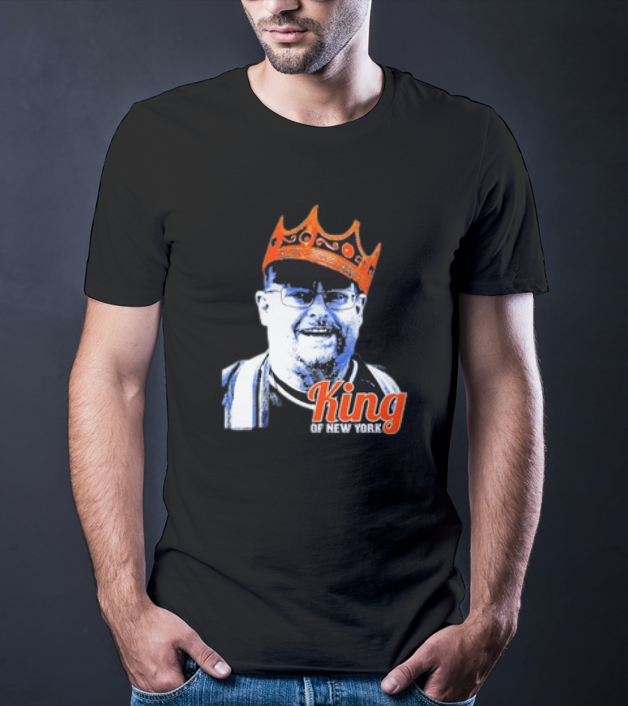 King Of New York Baseball Frank Fleming T-Shirt