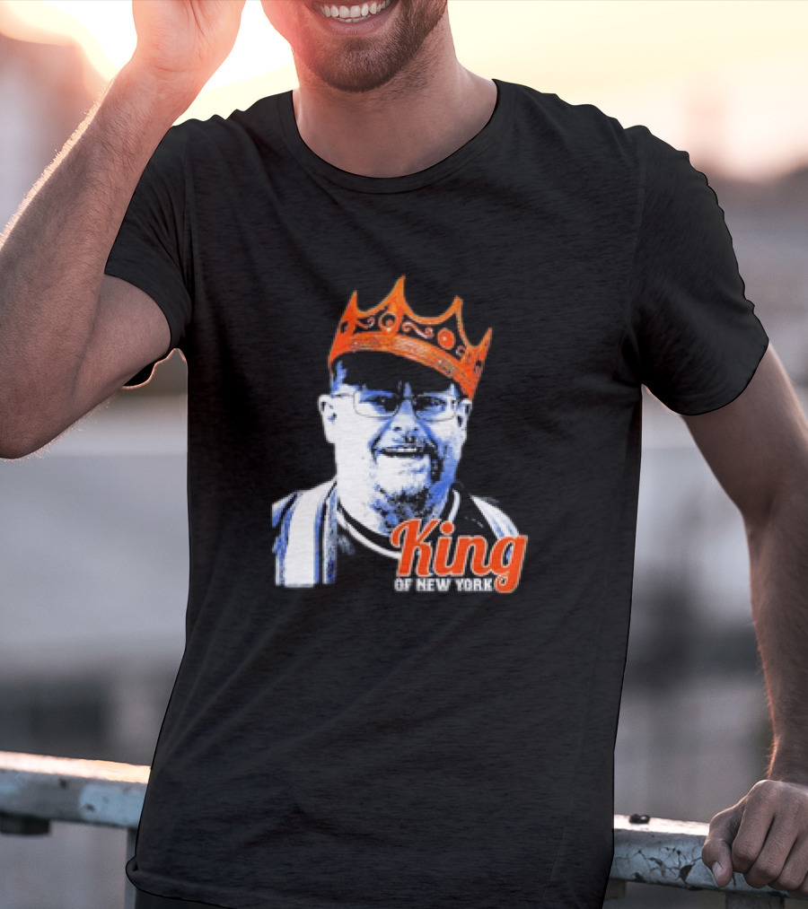 King Of New York Baseball Frank Fleming T-Shirt
