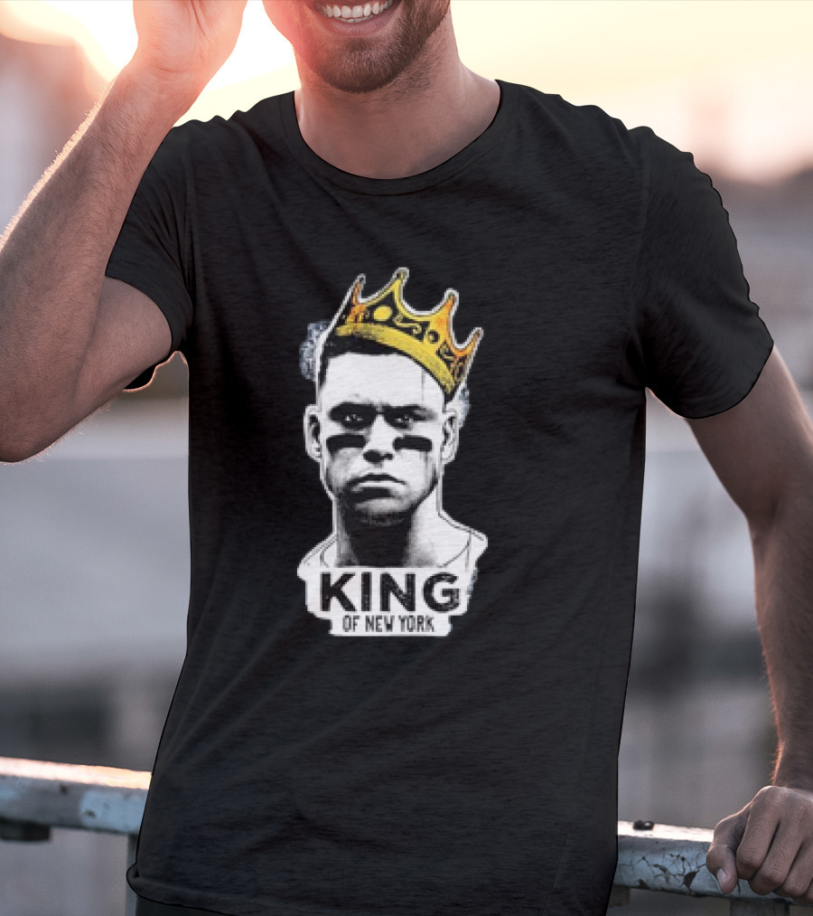 New York Yankees Aaron Judge King Of New York Crown T-Shirt