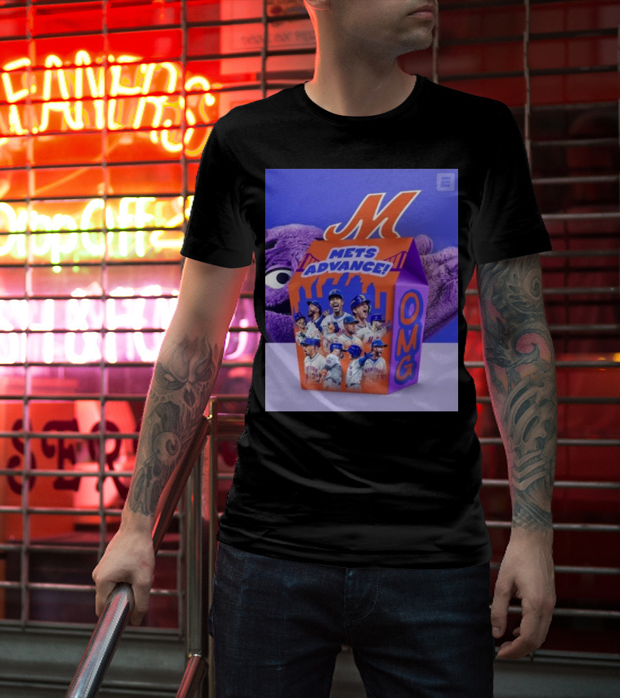 OMG Mets Advance Moving On To The NLCS T-Shirt