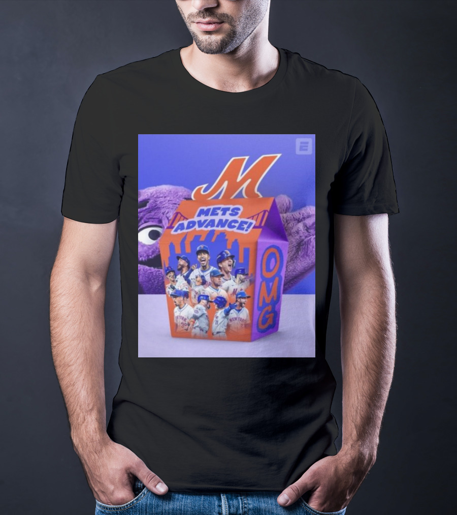 OMG Mets Advance Moving On To The NLCS T-Shirt