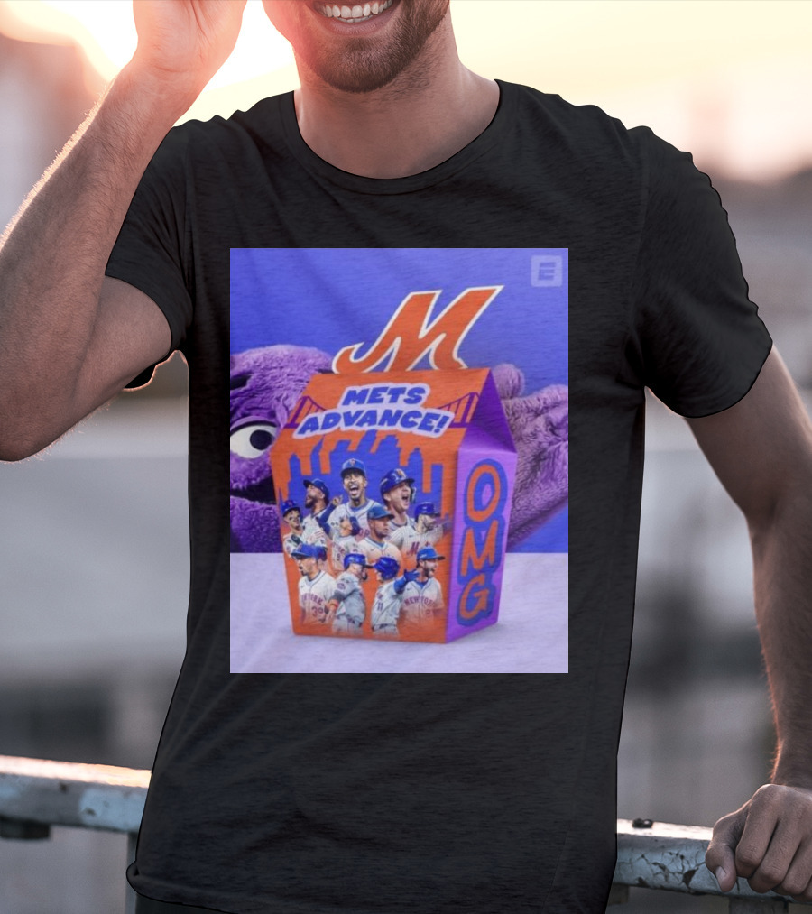 OMG Mets Advance Moving On To The NLCS T-Shirt