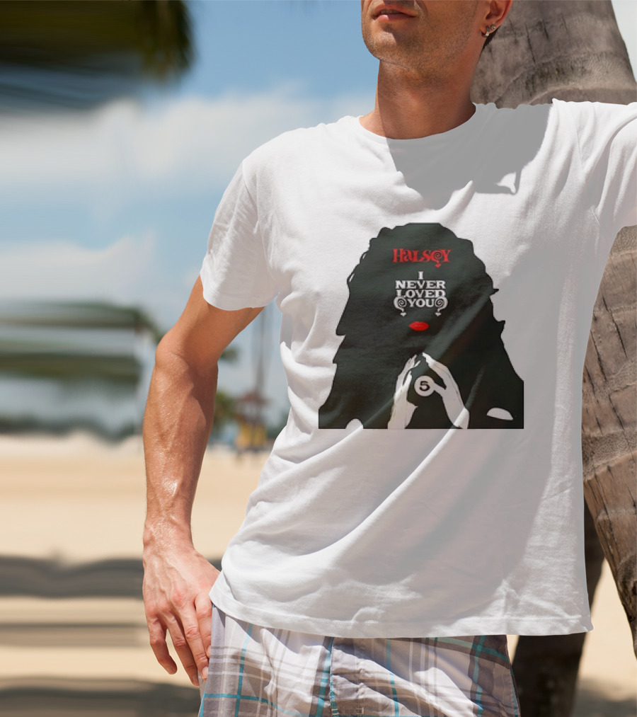 Halsey I Never Loved You 5 Ball Hands T-Shirt