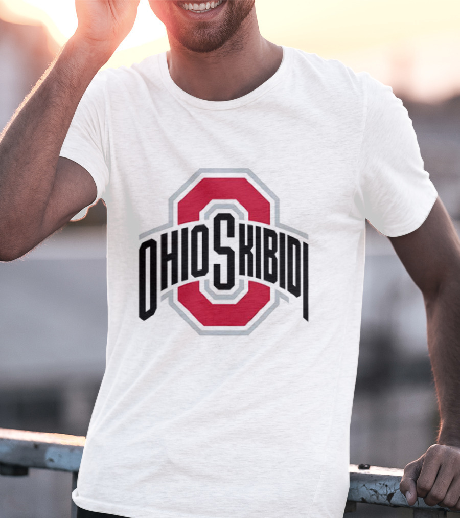 Ohio Skibidi Ohio State Buckeyes T-Shirt