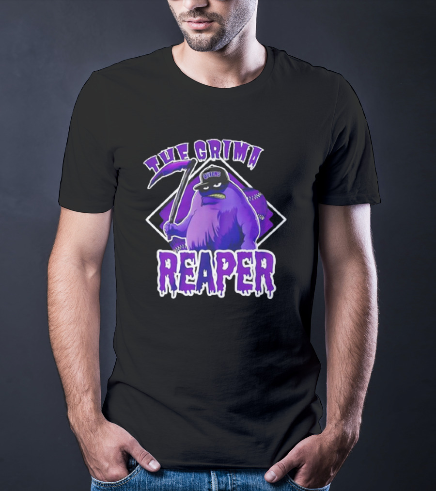 New York Mets The Grima Reaper Queens Baseball Character T-Shirt