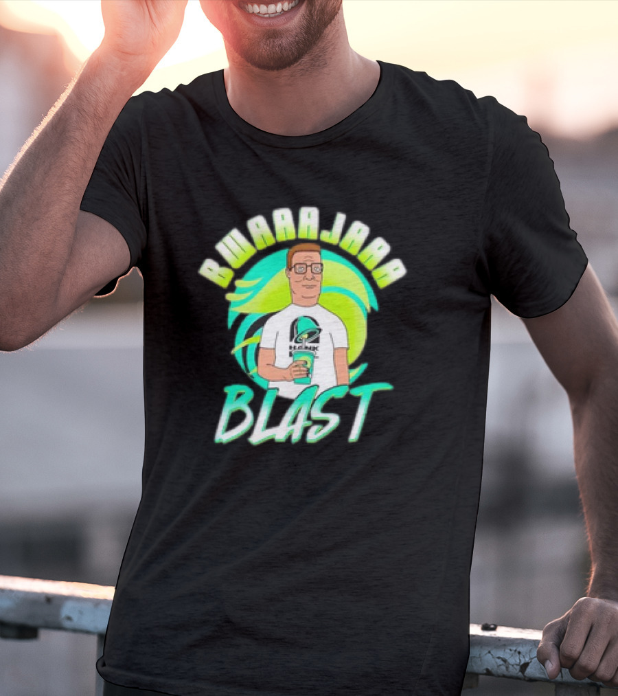 Bwaaajaa Blast Cartoon Retro H Fuel T-Shirt