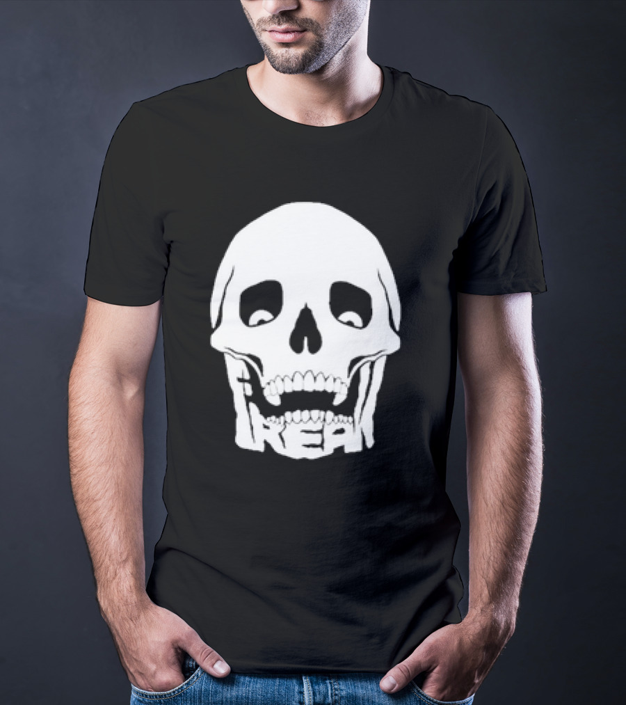Freak Premium Fluorescent Skull Real T-Shirt