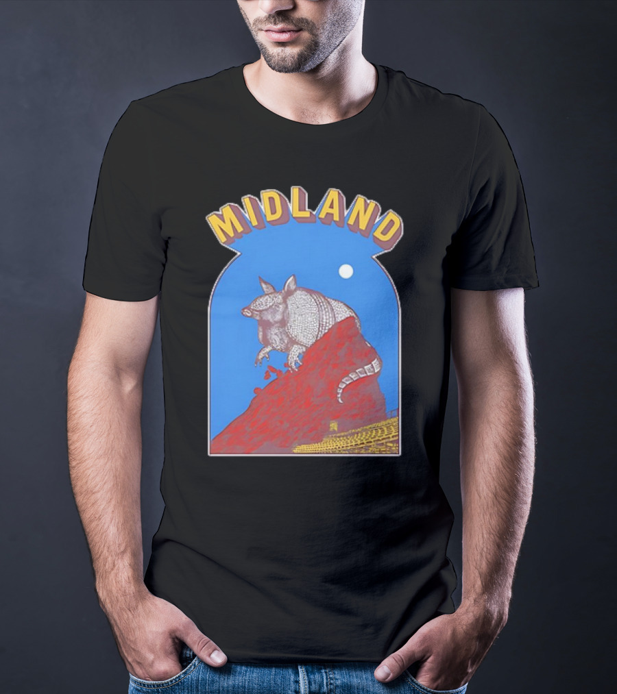 Midland Armadillo At Red Rocks Amphitheatre October 12 T-Shirt