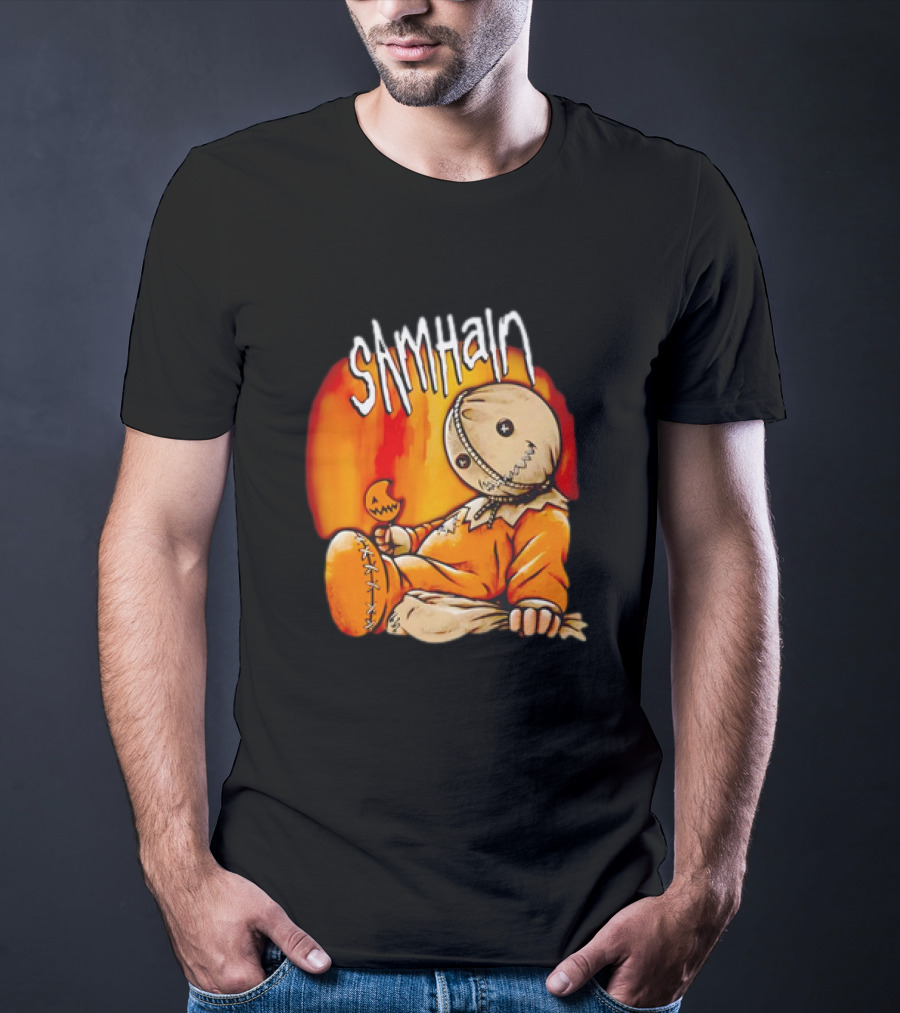 Samhain Trick 'r Treat Sam Korn's Issues Album Mashup T-Shirt