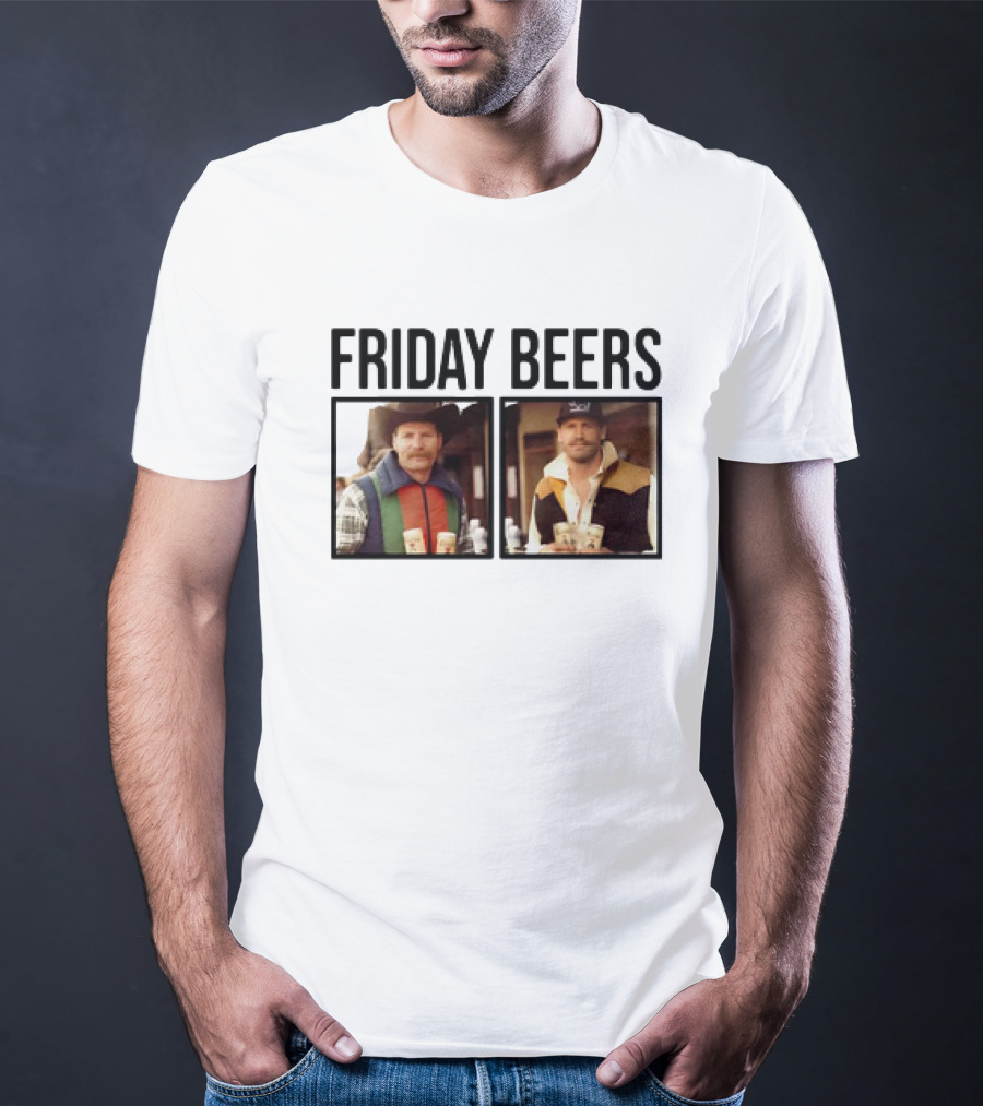 Friday Beers Chase Rice Duo Vintage Look T-Shirt