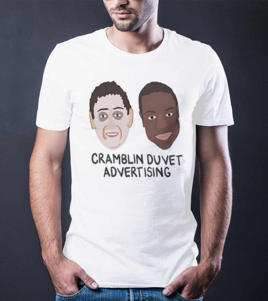 Cramblin Duvet Advertising Faces T-Shirt
