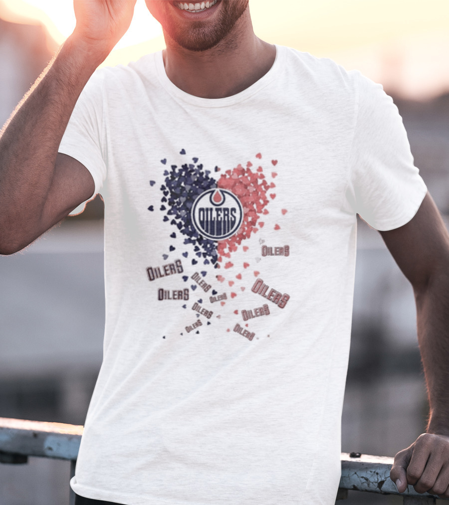 Edmonton Oilers Heart Oilers Passionate Oilers Oilers Oilers T-Shirt