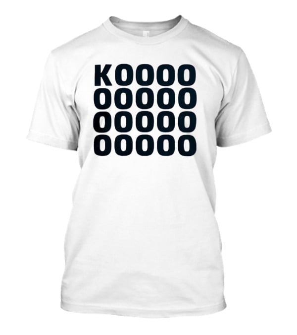 Younghoe Koo KOOOOO Chant Gridiron Celebrated T-Shirt