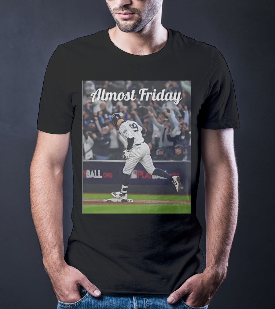 Almost Friday New York Yankees Captain Judge T-Shirt