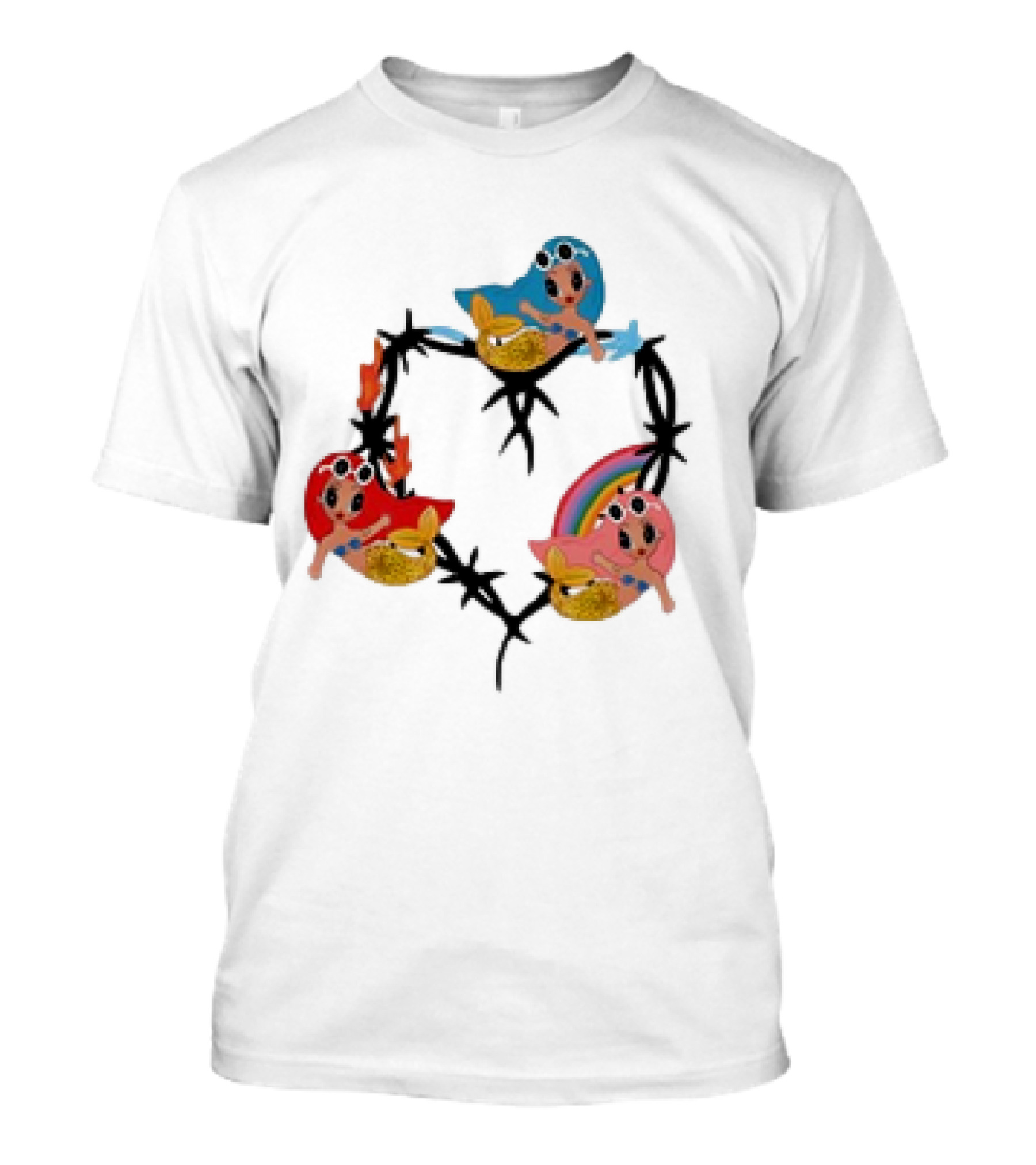 Karol G MSB Forever Mermaids And Barbed Wire T-Shirt