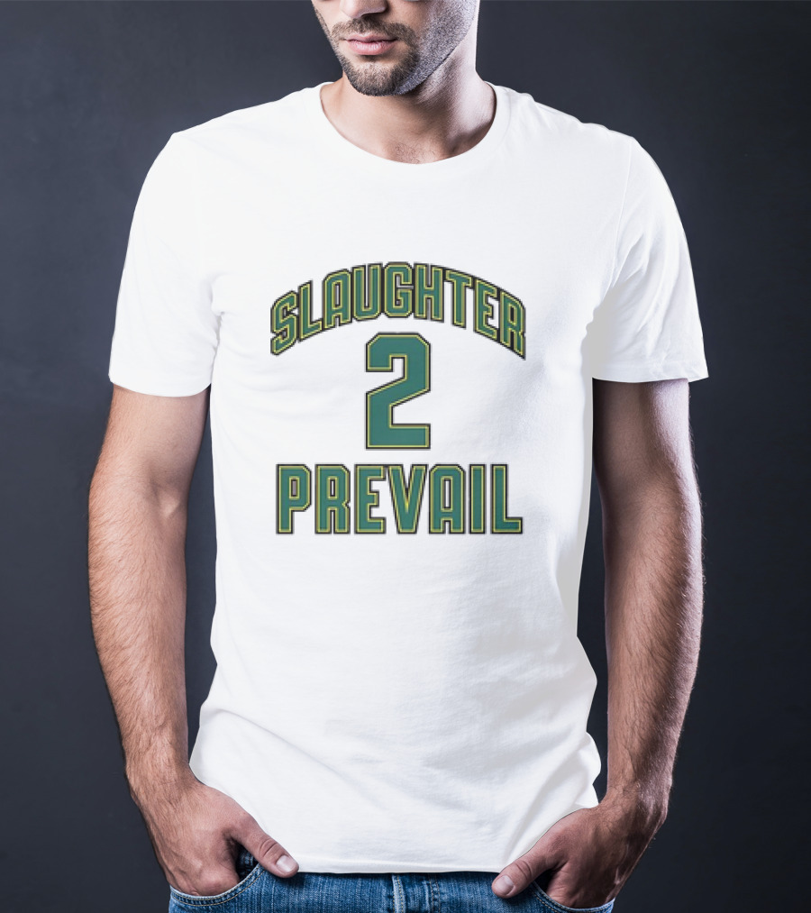 Slaughter 2 Prevail Hockey Jersey Number T-Shirt