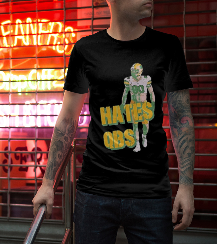 Donald Driver 80 Hates QBs T-Shirt
