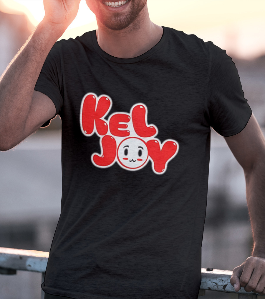 Kel Joy Cute Character Face T-Shirt