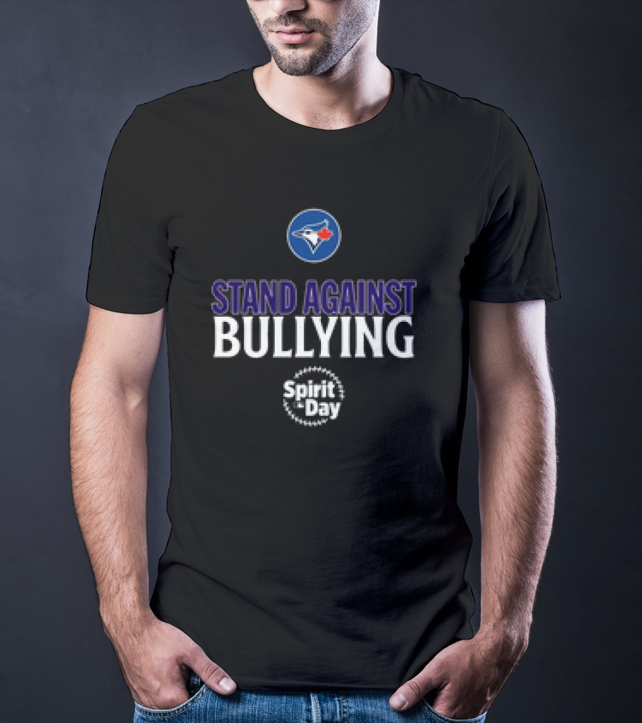 Toronto Blue Jays Stand Against Bullying Spirit Day T-Shirt