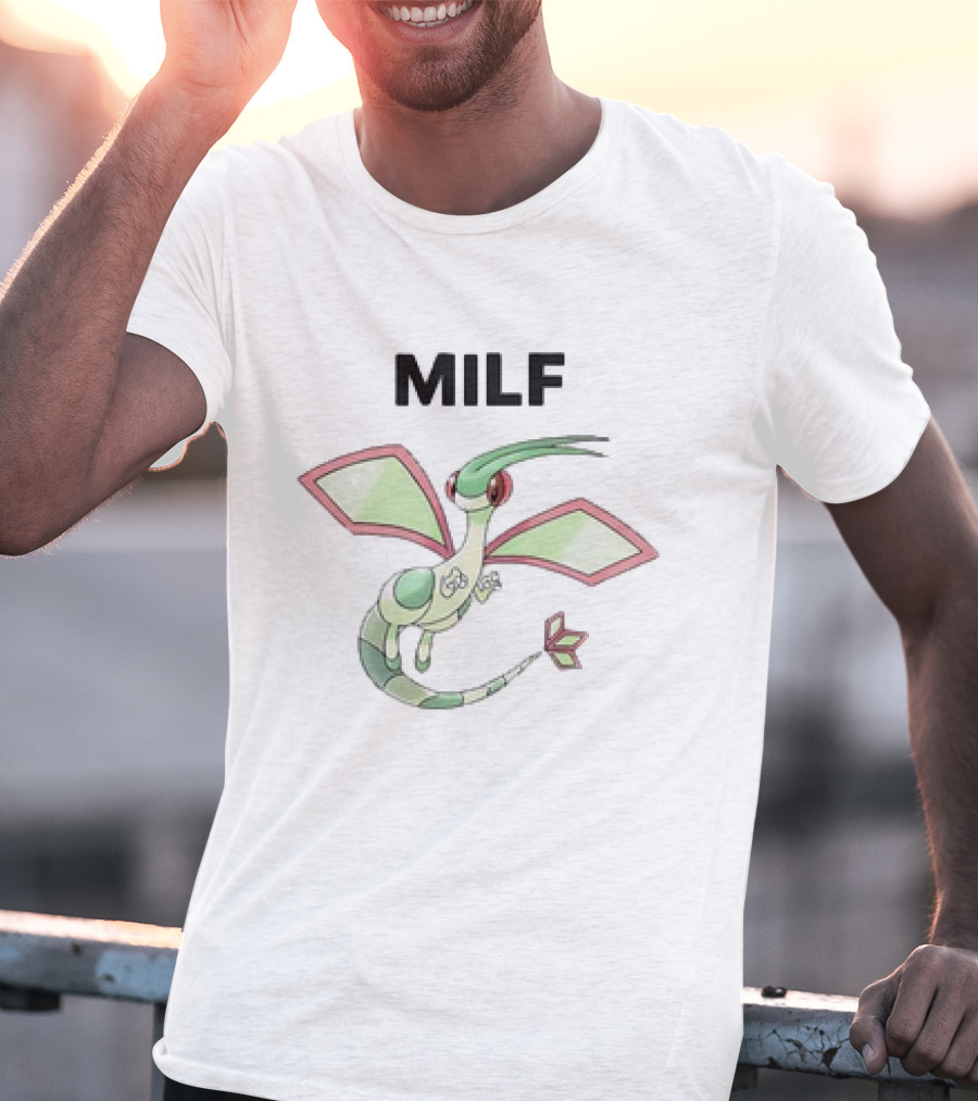 MILF Flygon Pokemon Anime Cartoon T-Shirt