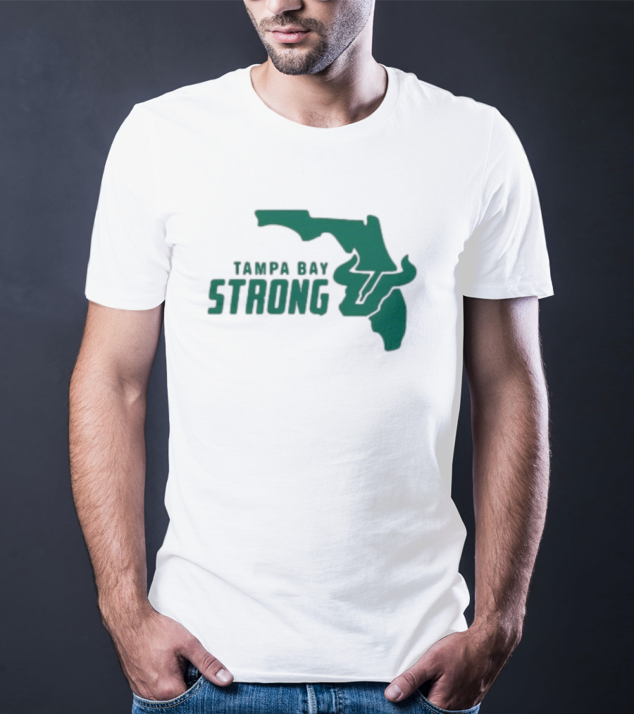 Tampa Bay Strong South Florida Bulls Hurricane Relief T-Shirt