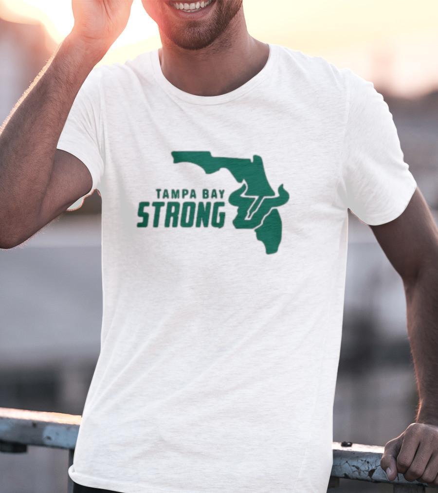 Tampa Bay Strong South Florida Bulls Hurricane Relief T-Shirt