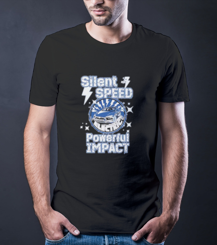 Silent Speed Electric Powerful Impact Car Driver T-Shirt