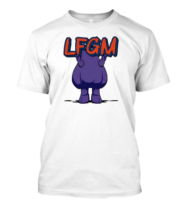 Grimace Holding LFGM Sign T-Shirt