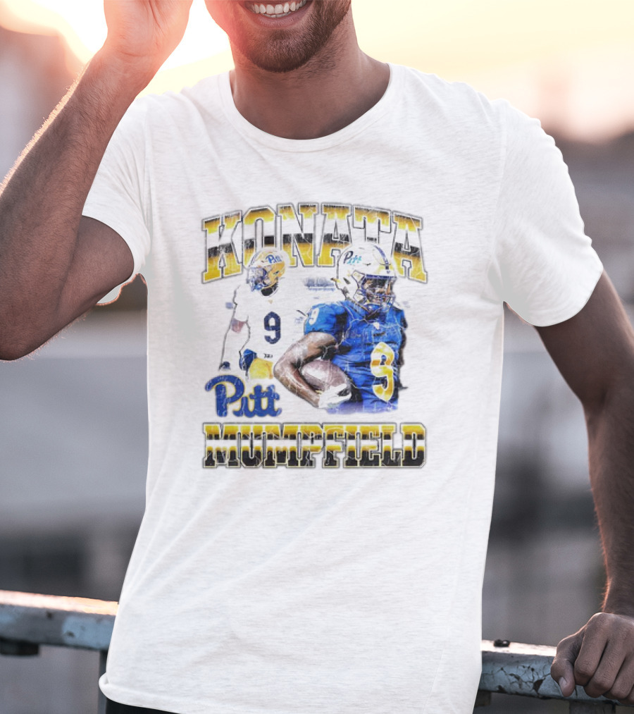 Konata Mumpfield Pitt Football #9 Jersey T-Shirt