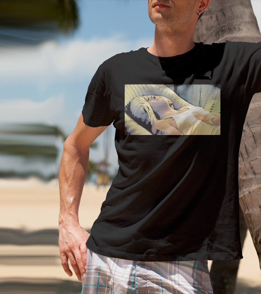 Tony Cums Retro Vintage Scene T-Shirt