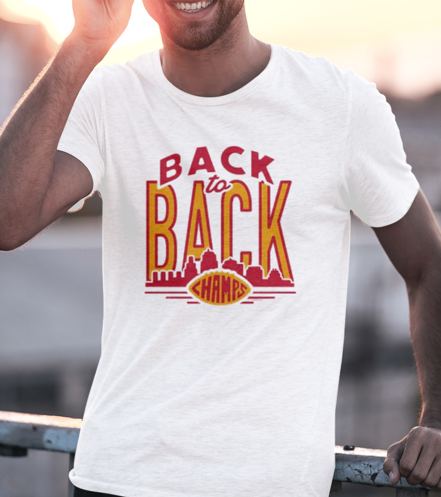 Kansas City Chiefs Back To Back Champs Ronald McDonald Back To Back Champs T-Shirt