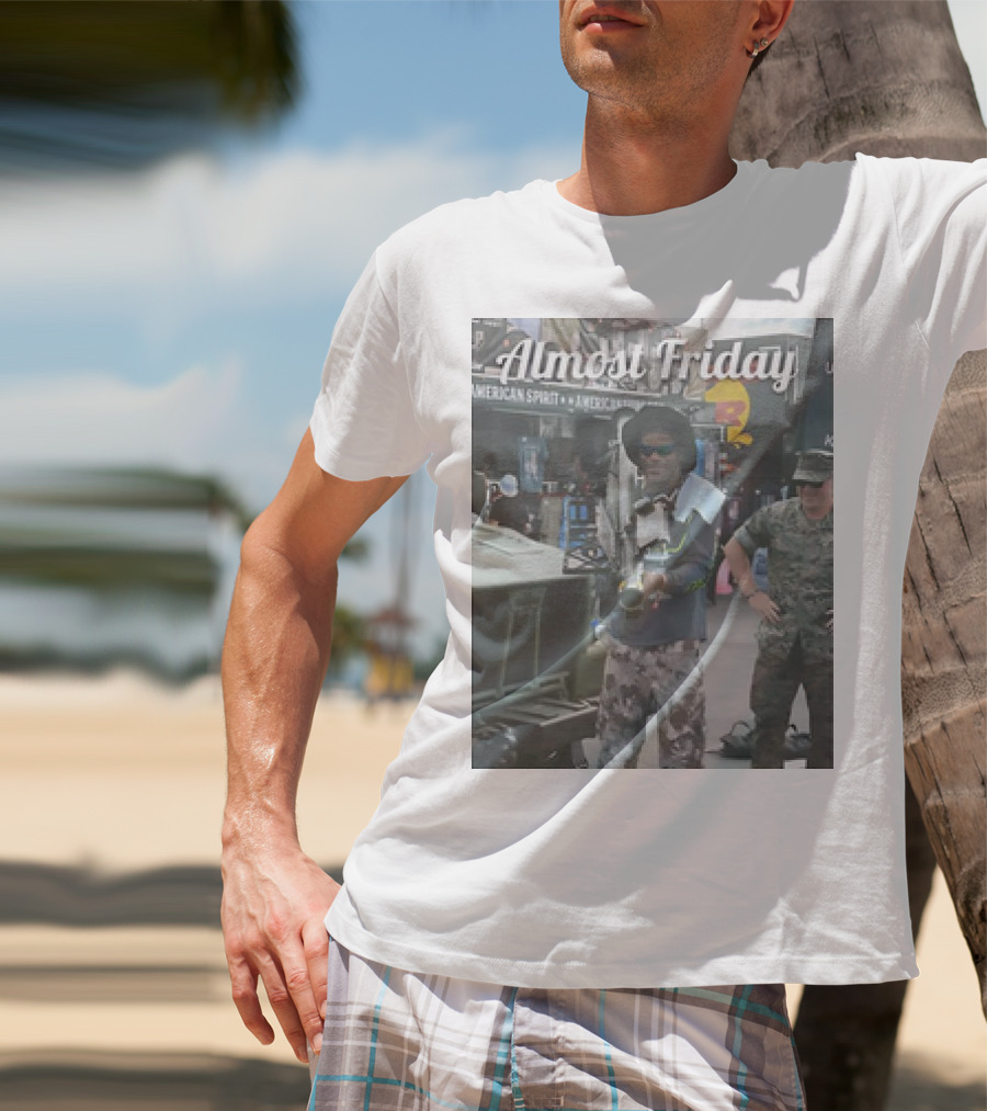 Almost Friday Rocket Launcher Fun Lamar Jackson T-Shirt