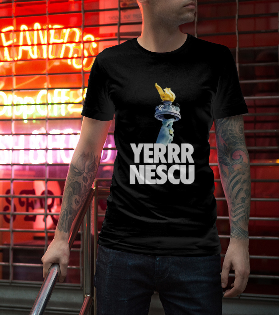 Yerrrnescu Statue Of Liberty Torch T-Shirt