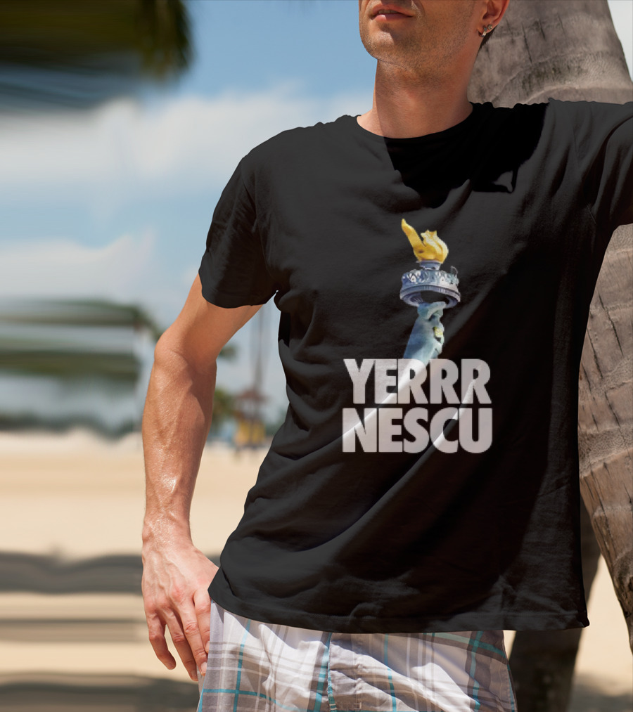 Yerrrnescu Statue Of Liberty Torch T-Shirt