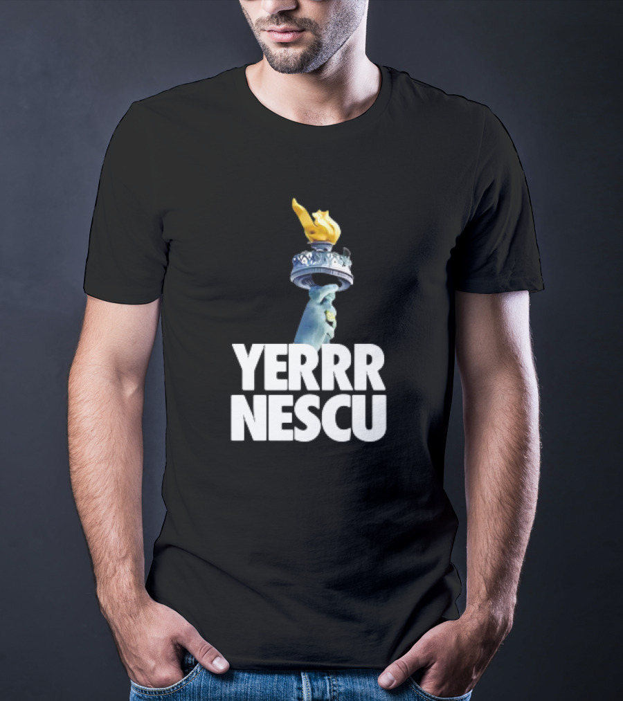 Yerrrnescu Statue Of Liberty Torch T-Shirt