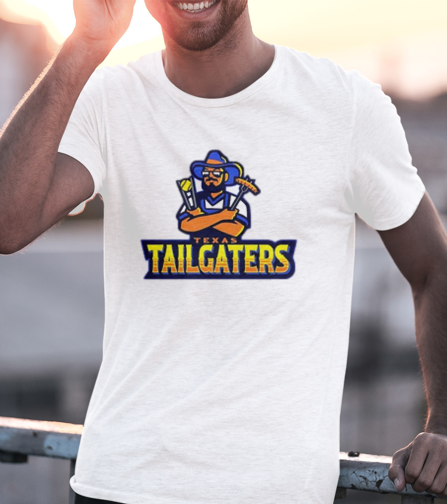 Texas Tailgaters Cartoon Logo Savannah Bananas T-Shirt