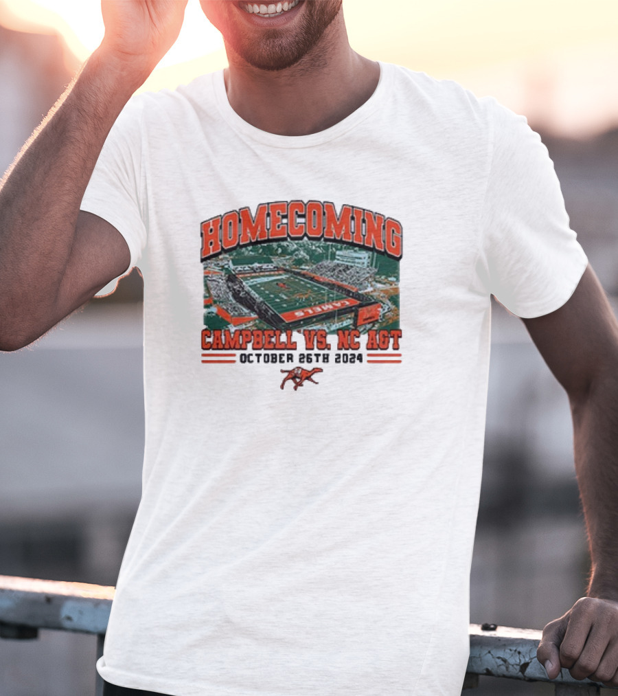 Campbell Vs. NC A&T Homecoming October 26th, T-Shirt