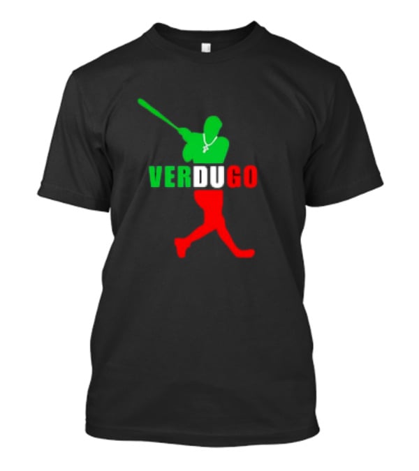 Verdugo Mexico Baseball Red Green T-Shirt