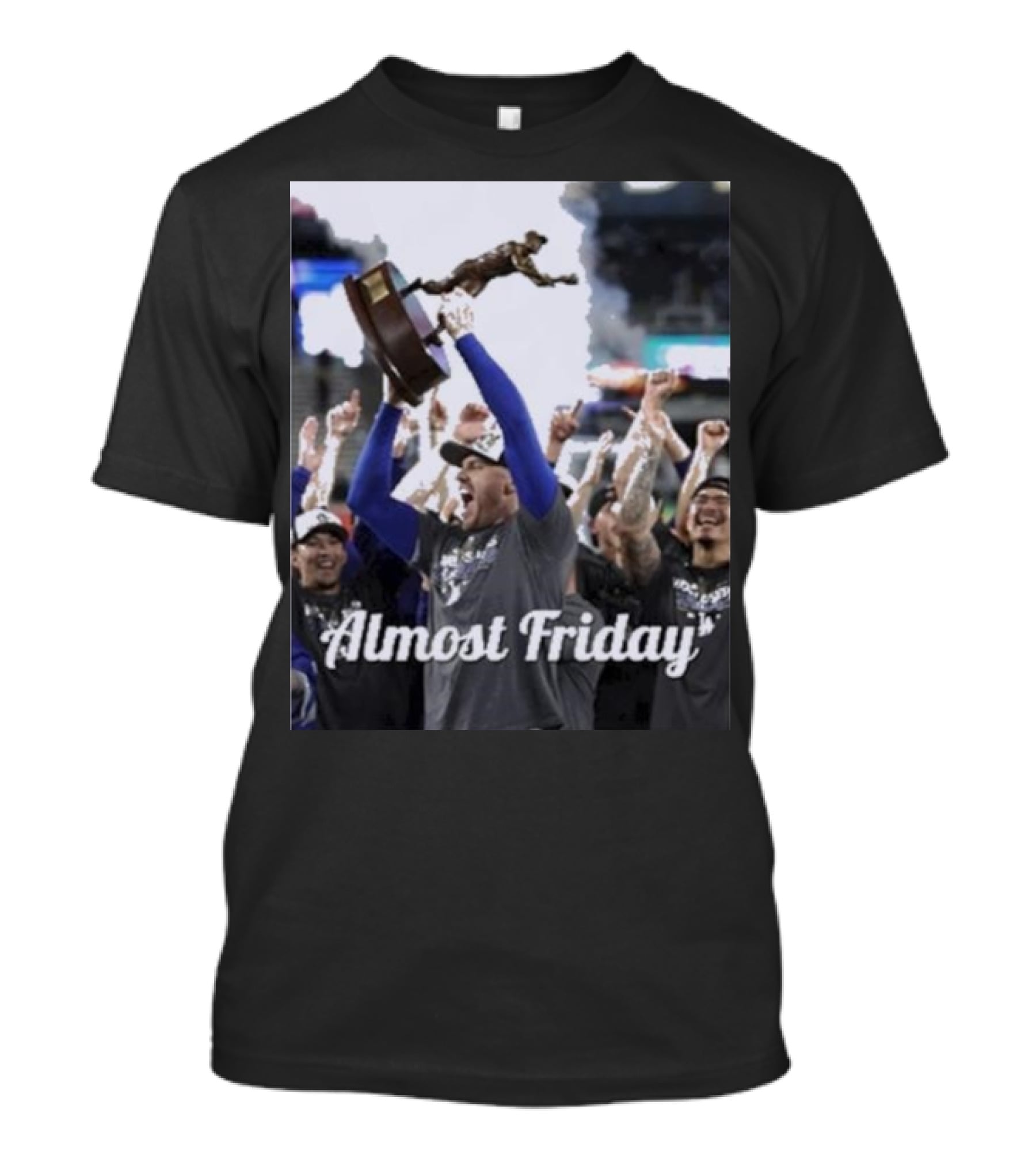 Almost Friday Freddie Freeman MVP Celebration Victory T-Shirt