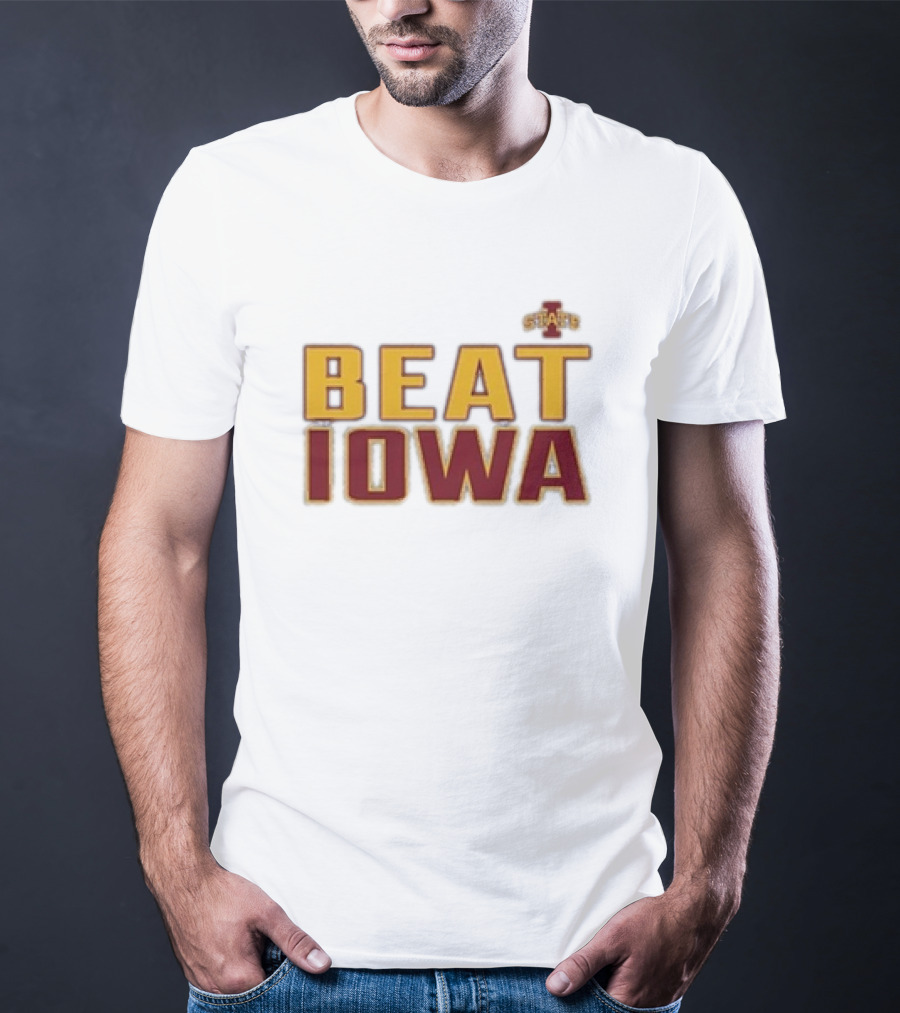 Beat Iowa State Cyclones Rivalry Hawkeyes T-Shirt