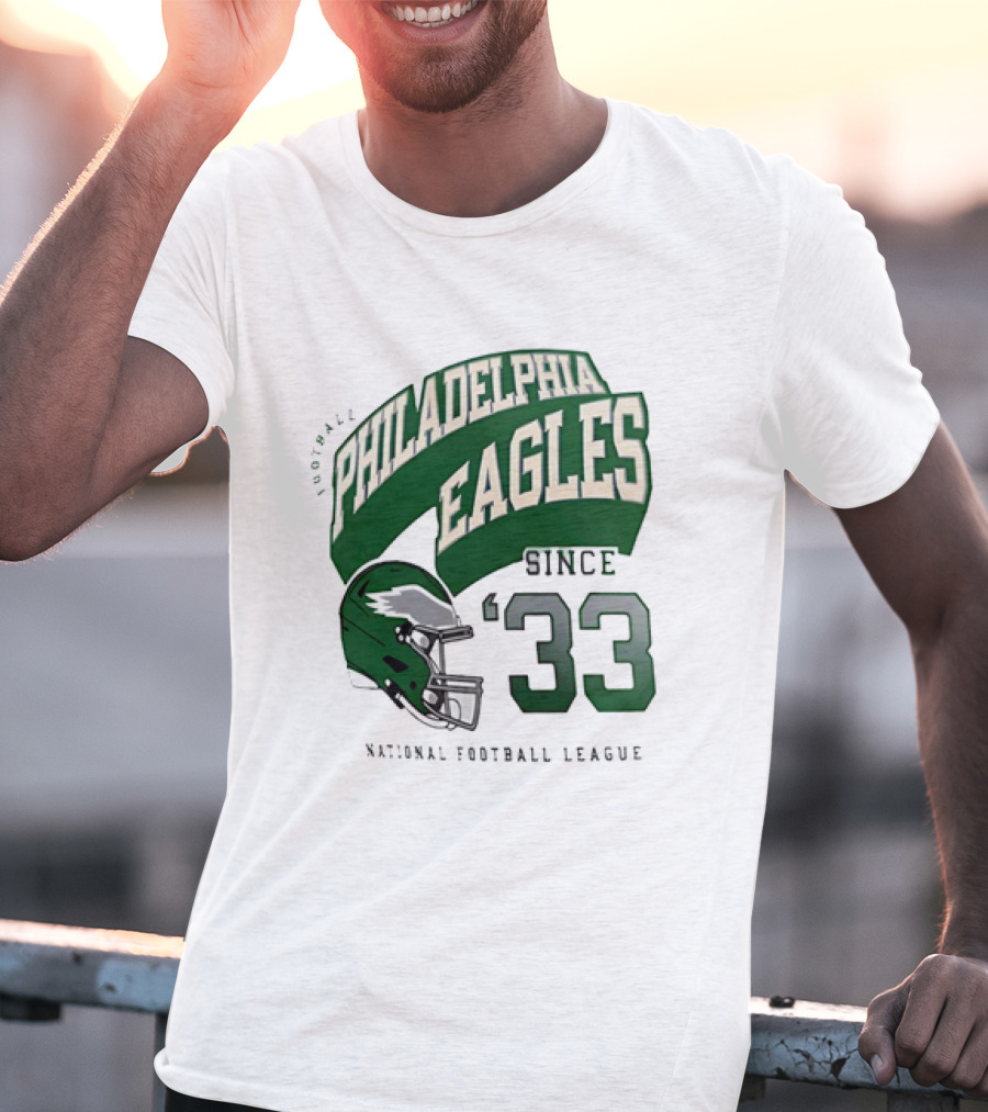 Philadelphia Eagles Football Since 1933 NFL National Football League T-Shirt