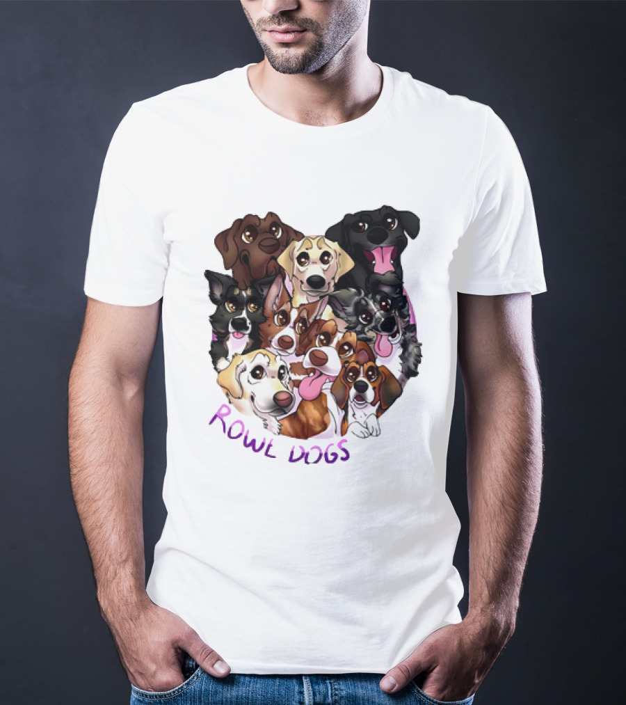 Rowe Dogs Playful Pooches Classic T-Shirt