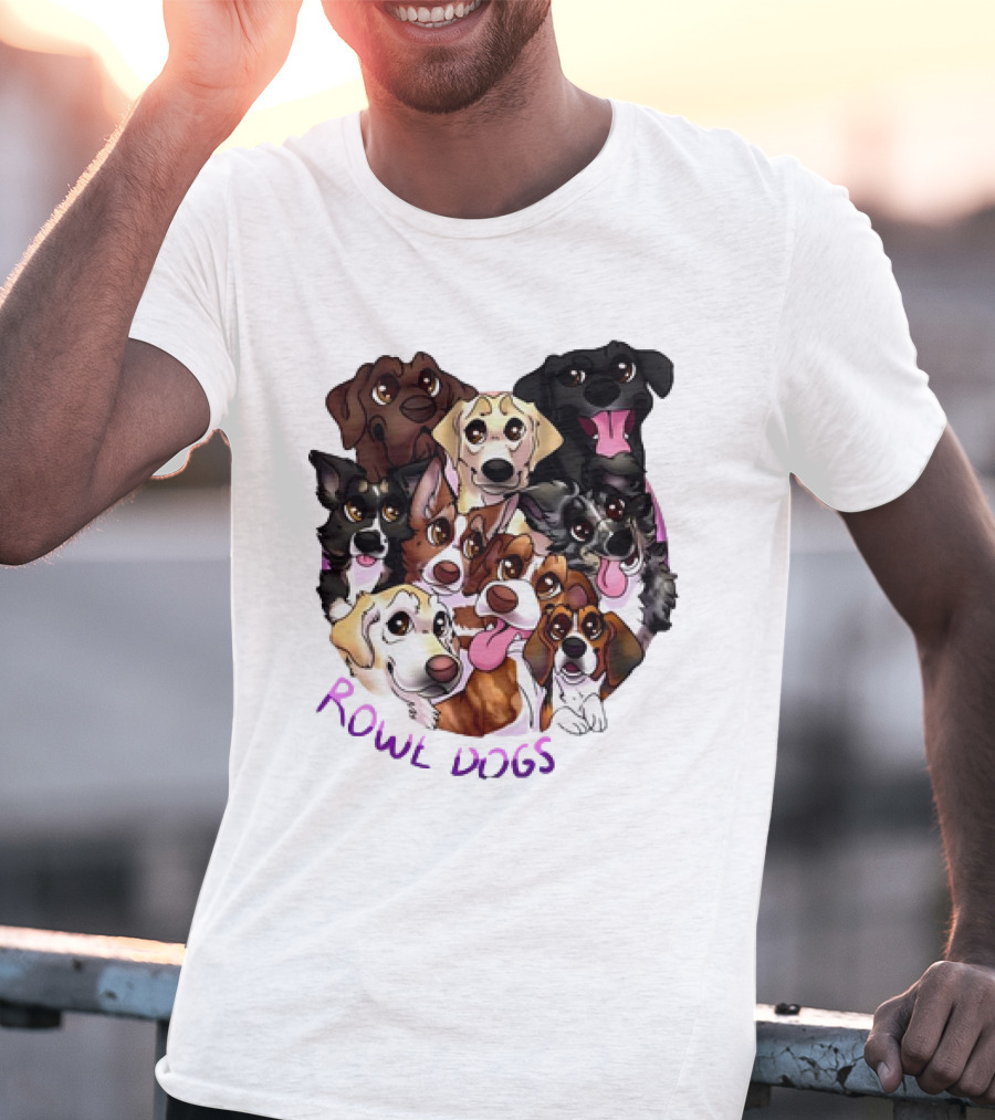 Rowe Dogs Playful Pooches Classic T-Shirt