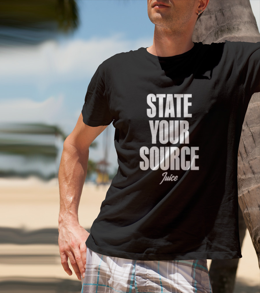 Jaylen Brown State Your Source Juice T-Shirt