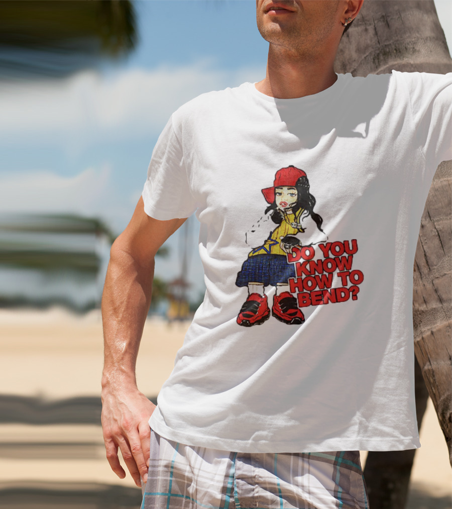 Billie Eilish Do You Know How To Bend Styled Cartoon T-Shirt